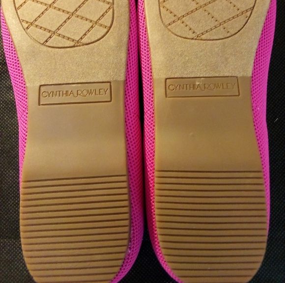 Cynthia Rowley - NWOT, Haisley Flats, 7 M,Pink Preppy #232231 Cushioned Insoles - Picture 14 of 15